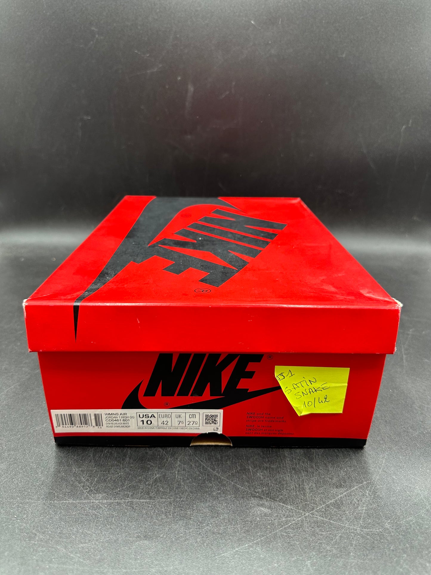 Jordan 1 High Satin Snake (w)
