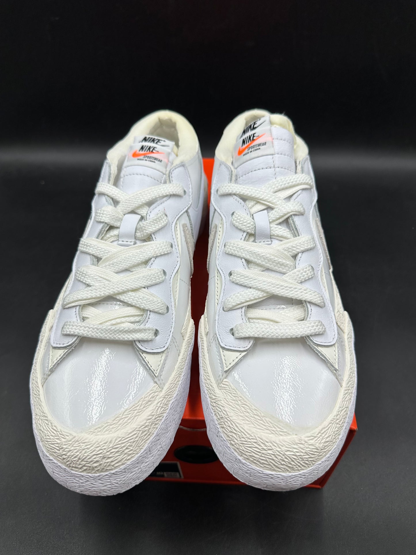 Blazer low Sacai White grey