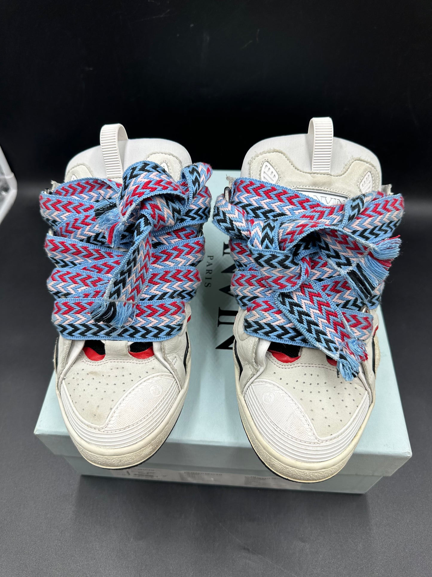 Lanvin Paris Blanc sneakers