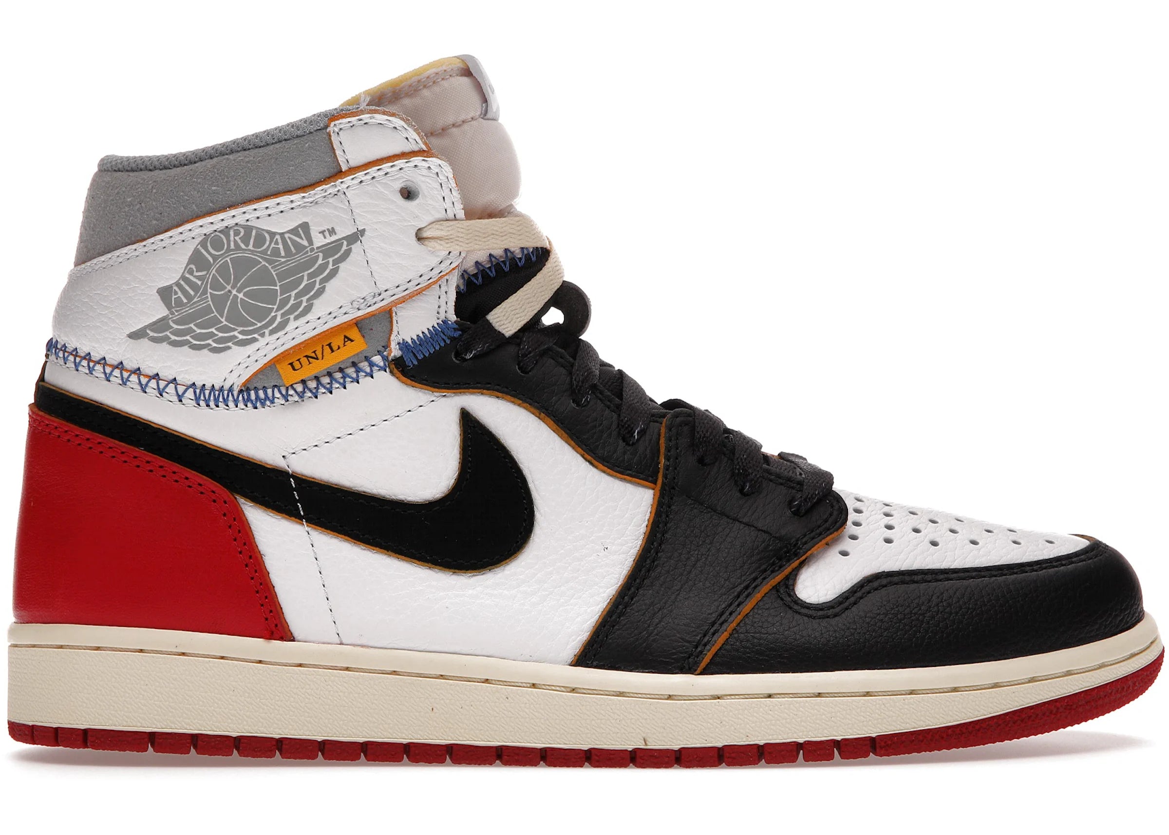 Air Jordan 1 High Union Black Toe Edition Limitee