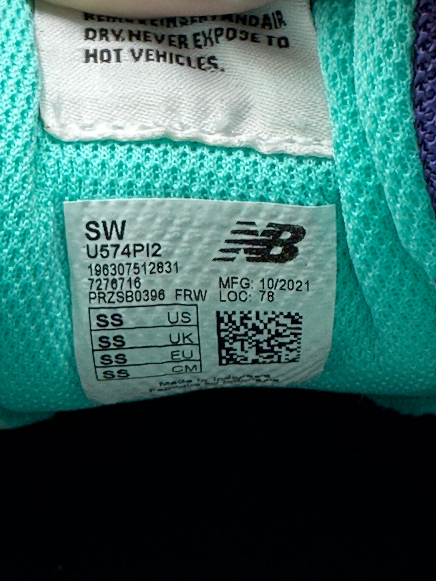New balance 574 Sample