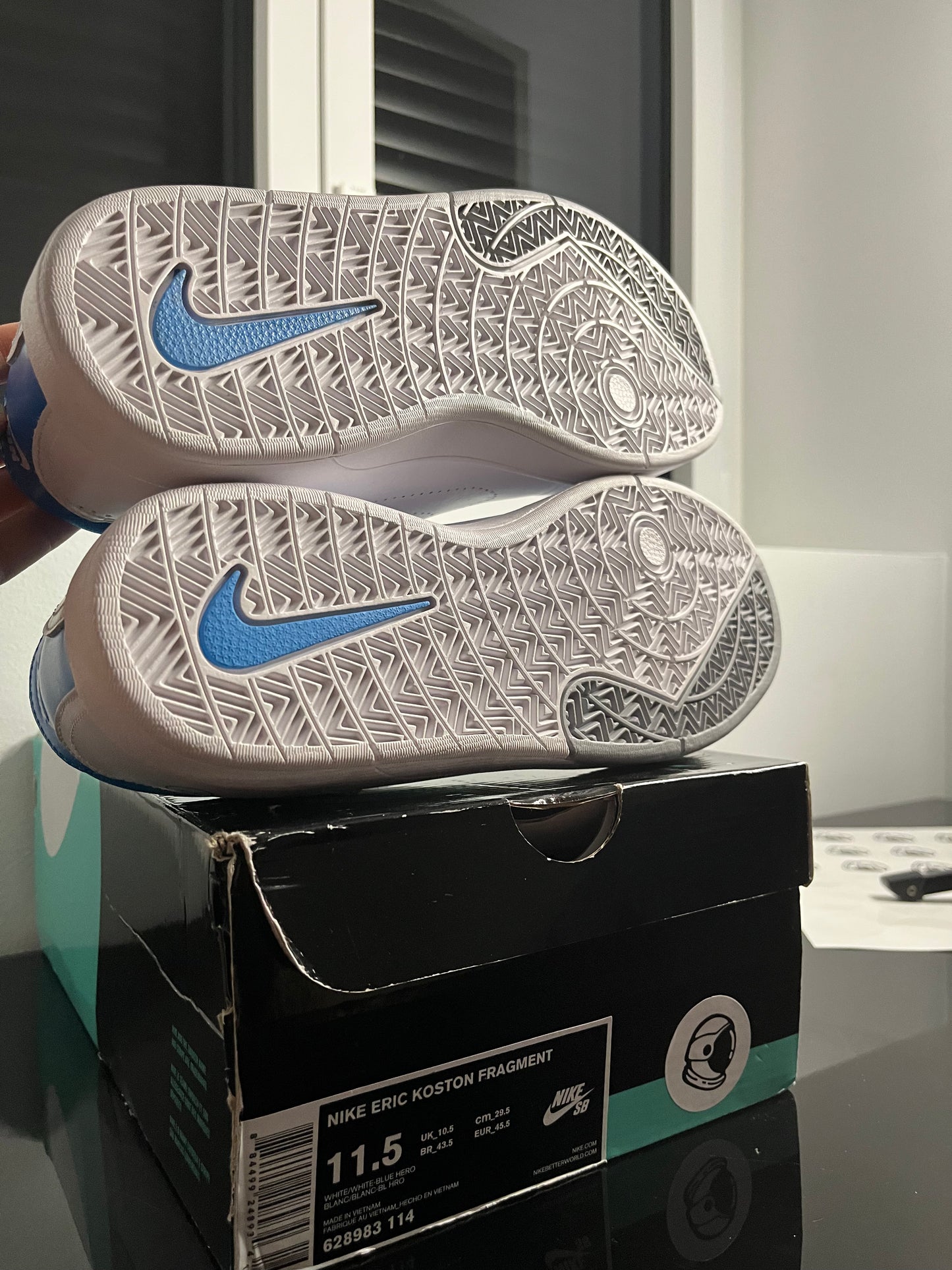 Eric Koston SB x Fragment blue hero