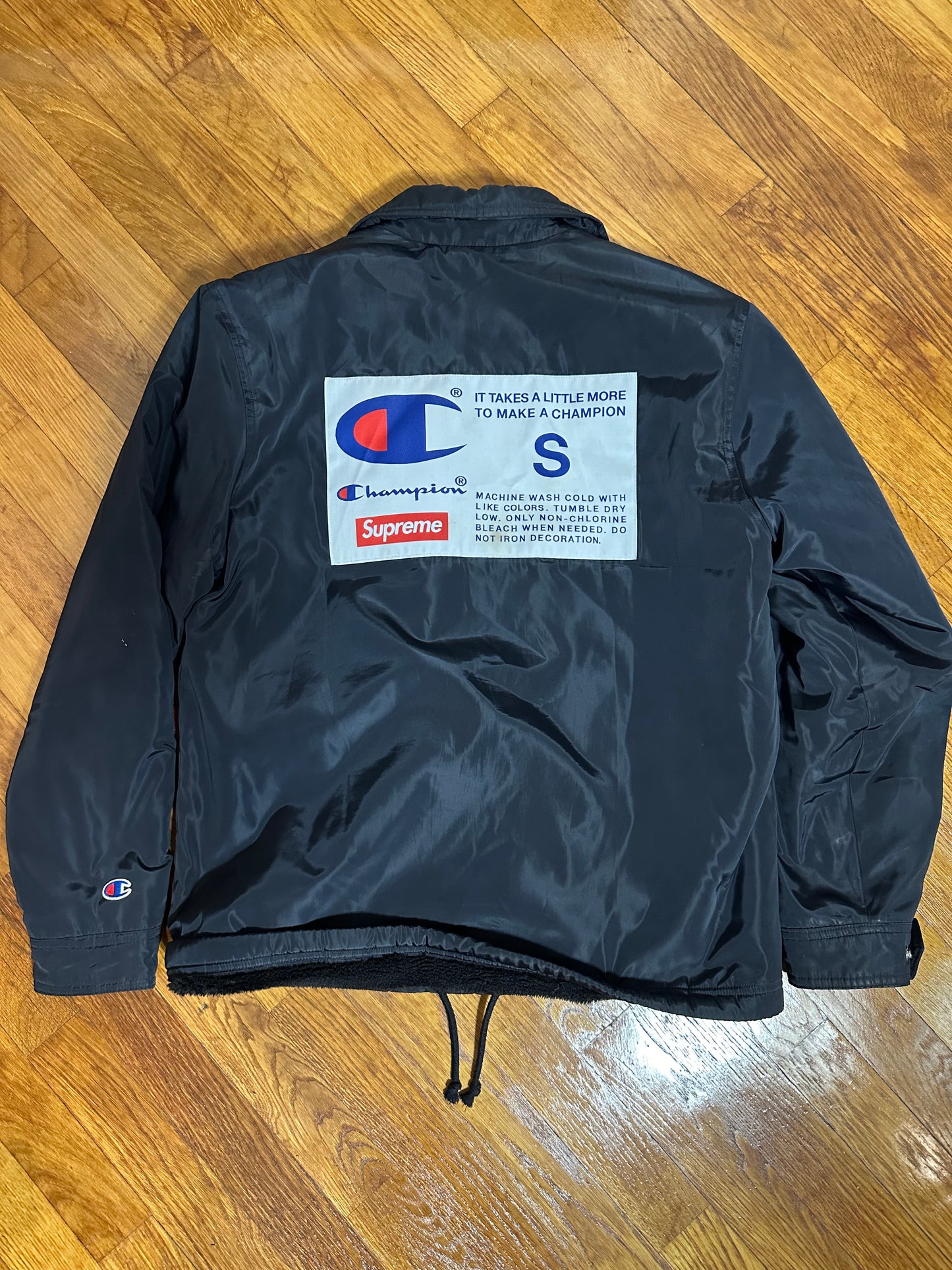 Coach Jacket supreme champion black