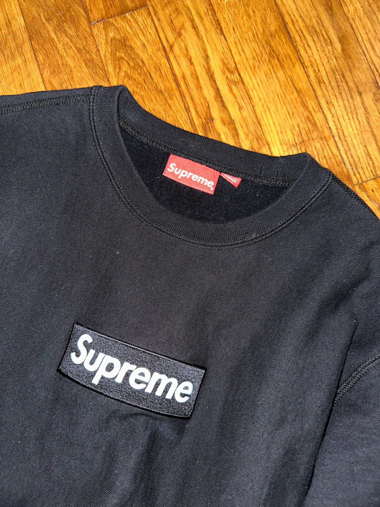 Supreme Box Logo Crewneck (AH15) Black