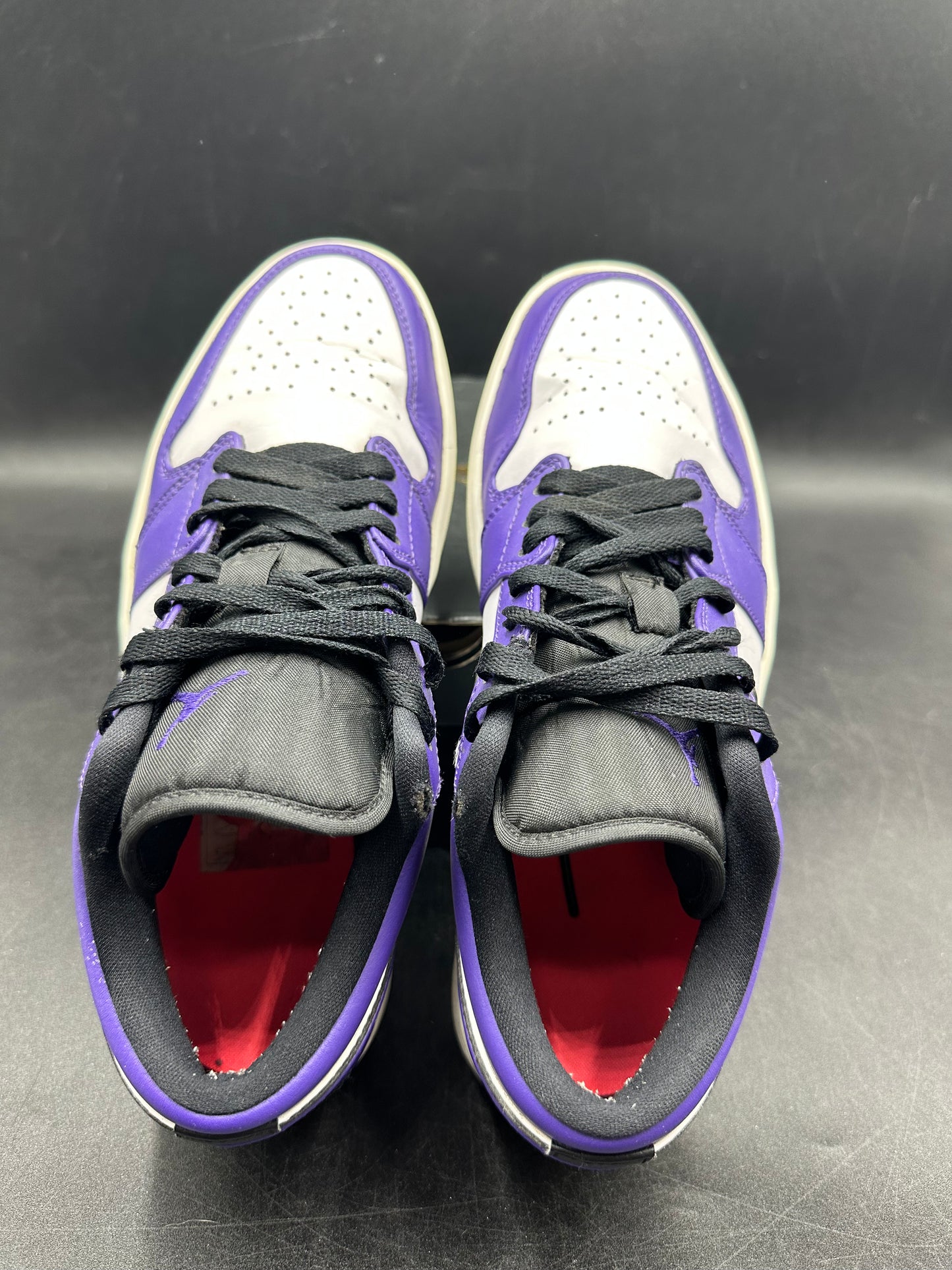 Jordan 1 low court purple