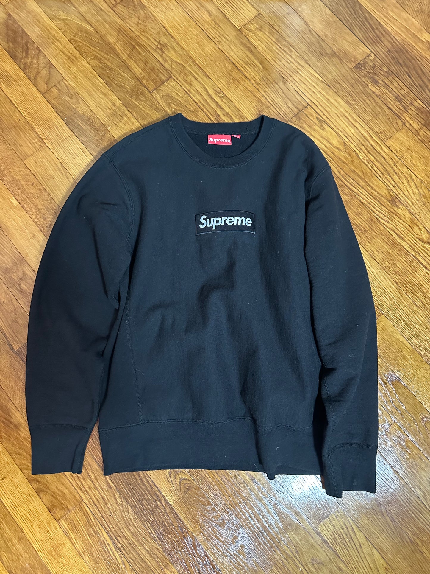 Supreme Box Logo Crewneck (AH15) Black