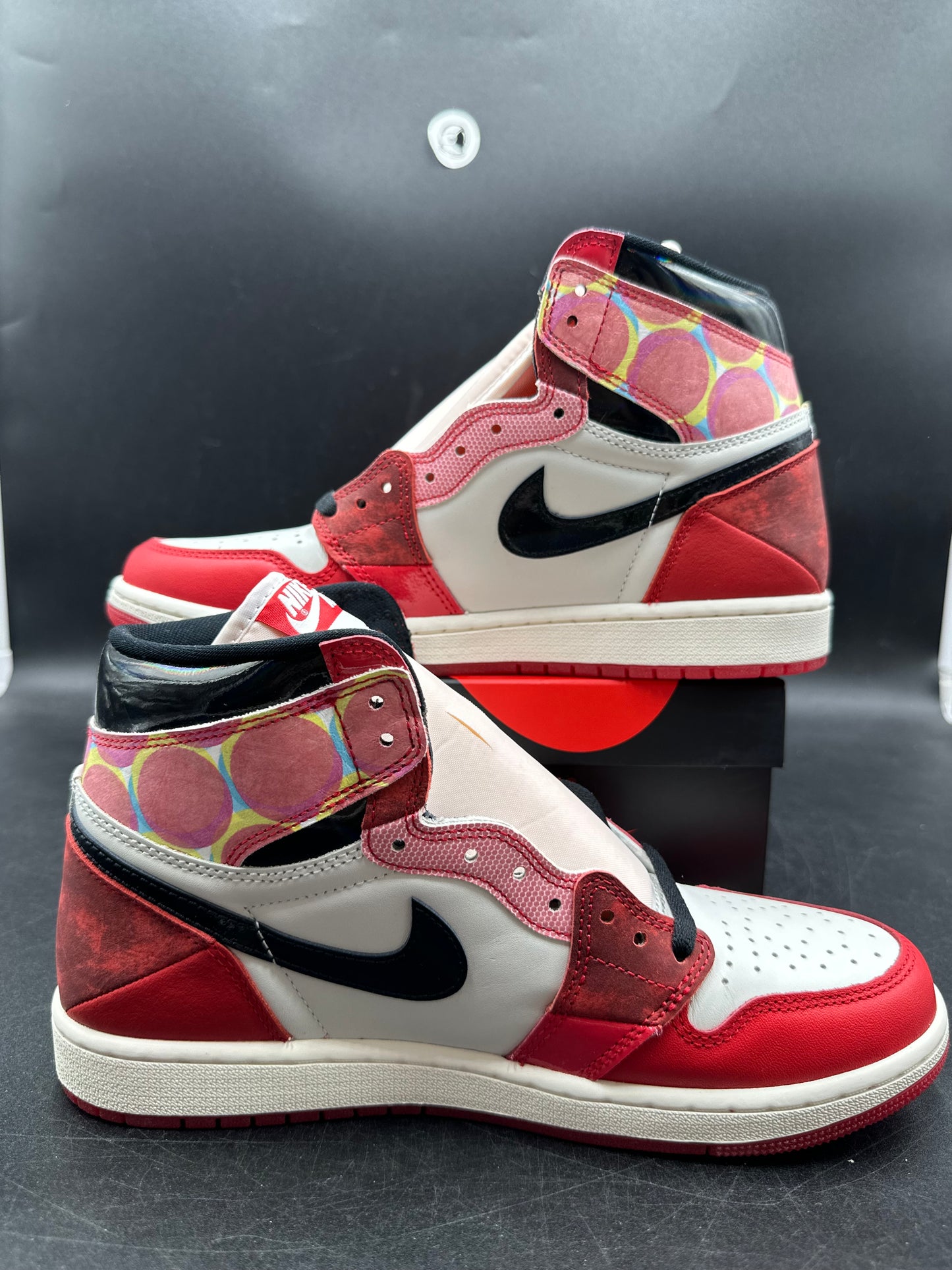 Jordan 1 High Spider-Man reverse story