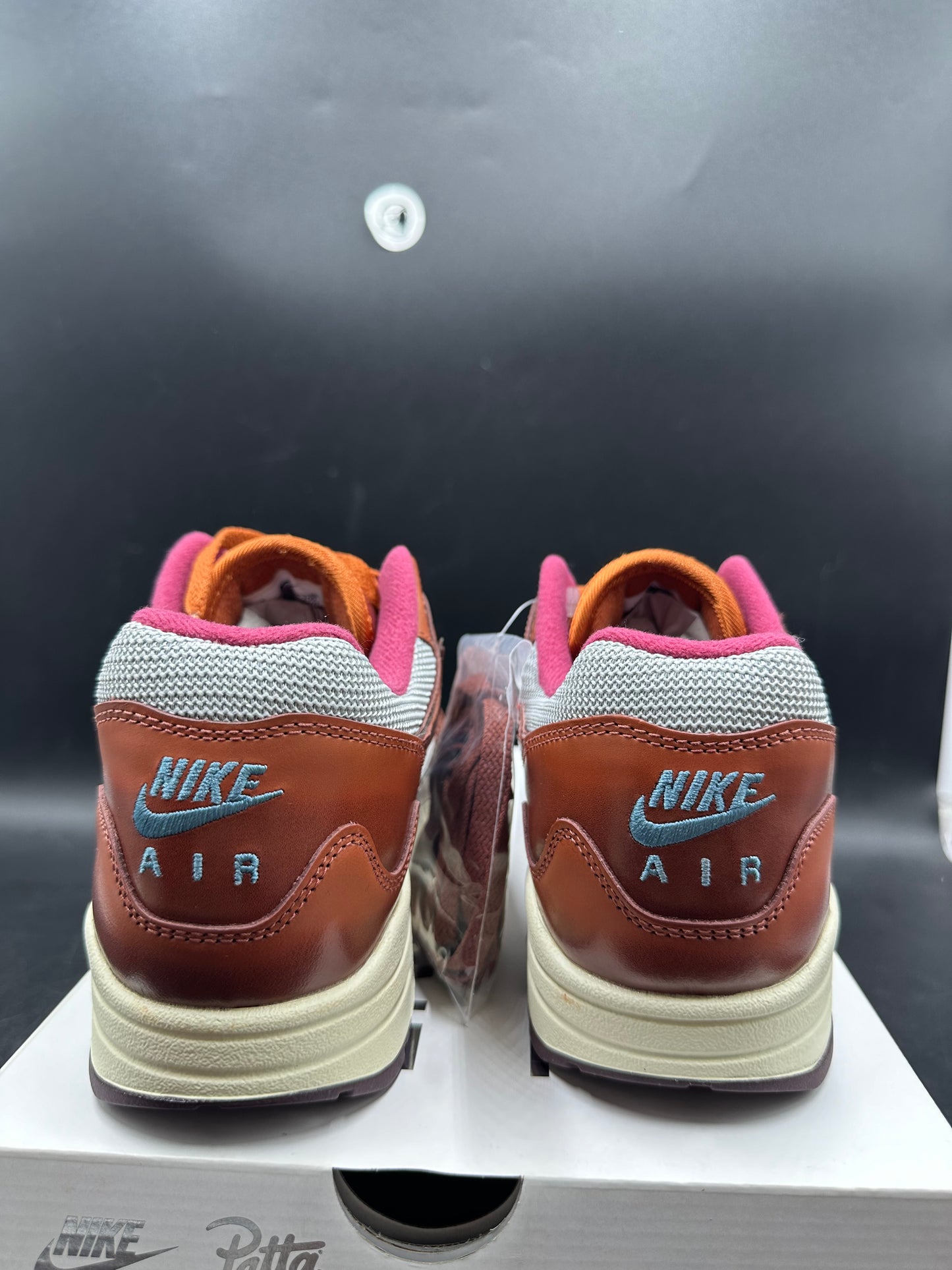 Air max 1 patta marron