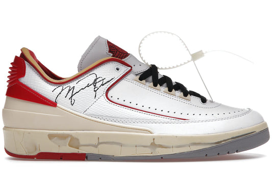 Air Jordan 2 Low rétro SP Off white White/Red