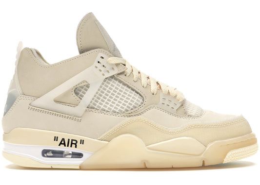 Air Jordan 4 Off White Sail