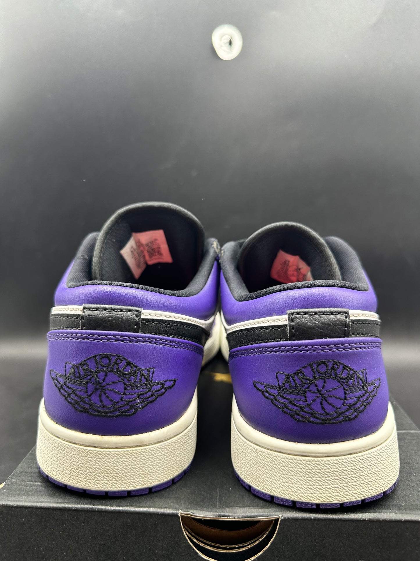 Jordan 1 low court purple