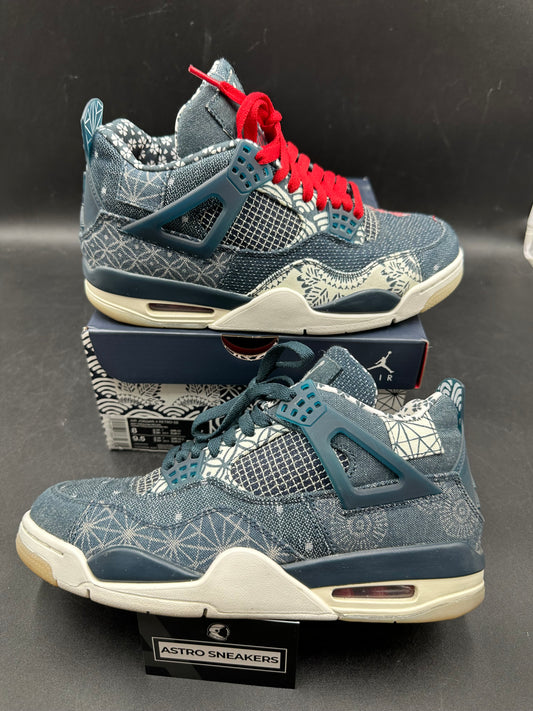 Jordan 4 Shashiko