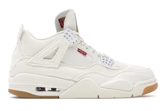 Air Jordan 4 Retro Levis White